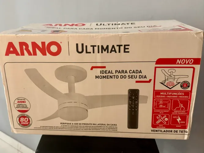 Vendo Ventilador de Teto Arno com controle VX13
