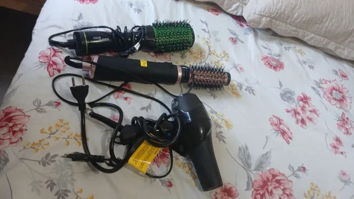 Trio, secador , escova secadora e rotativa