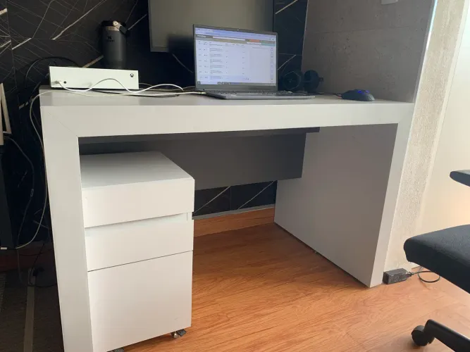 Mesa Gamer ou Escritório com gaveteiro