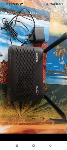 4 unidades Intelbras roteador
