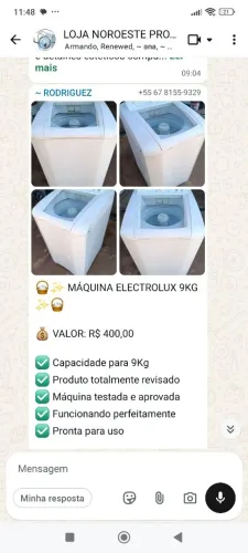 Máquina de lavar