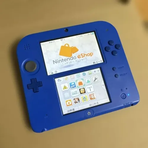 nintendo 2ds mario kart 7 azul electric blue