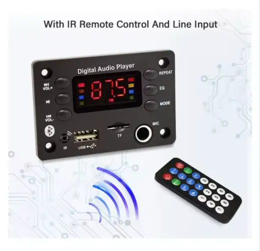 Placa de Audio Bluetooth Decodificadora