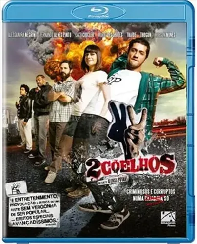 Blu-Ray 2 Coelhos- Original e Raro