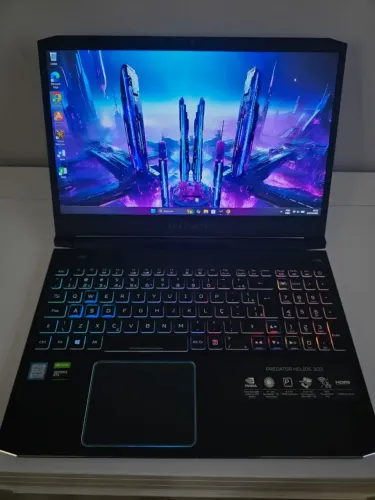 Notebook Gamer Acer Predator Core i7 Com 32 GB De Ram GTx 1660 Ti Com Caixa Manual e NF