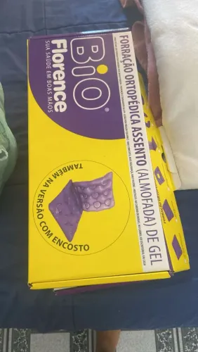 Assento (almofada) de gel ortopédico semi nova