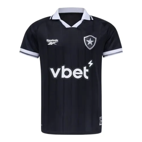 Camisa Botafogo Away - 25/26 - Preta - Reebok PROMOÇÃO MALUCA - FRETE GRÁTIS 