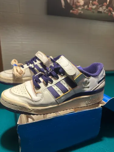 Tênis Adidas Forum Low 84 ?Lakers?  ORIGINAL