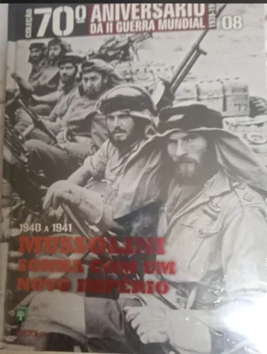 Volume 08 Coleção 70º Aniversário da II Guerra Mundial Novo Acompanha Dvd