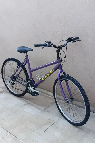 Bicicleta Caloi aro 26 com 18 marchas revisada nada para consertar - Só pegar e andar