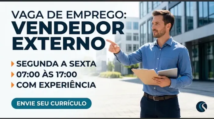 VENDEDOR EXTERNO RAMO DE SORVETE