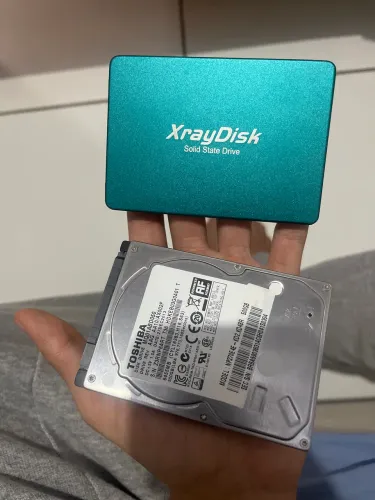 Ssd 120 gb e Hd 500gb