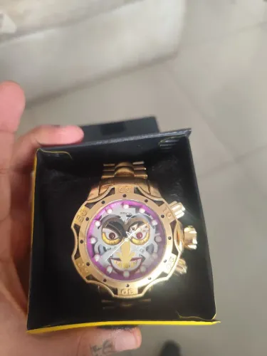 Relógio Invicta Subaqua Venom 14504 Joker (Coringa) Dourado