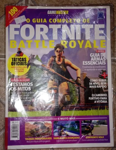 Revista Gamemaster Guia Completo Fortnite Battle Royale ( Nova )