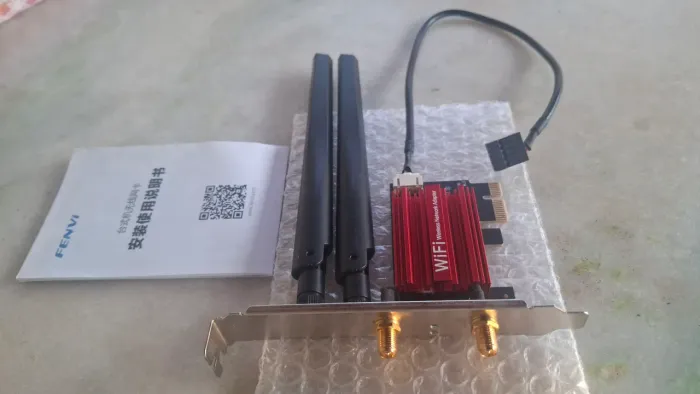 Adaptador WIFI e Bluetooth Fengvi-wifi 5 pci-e