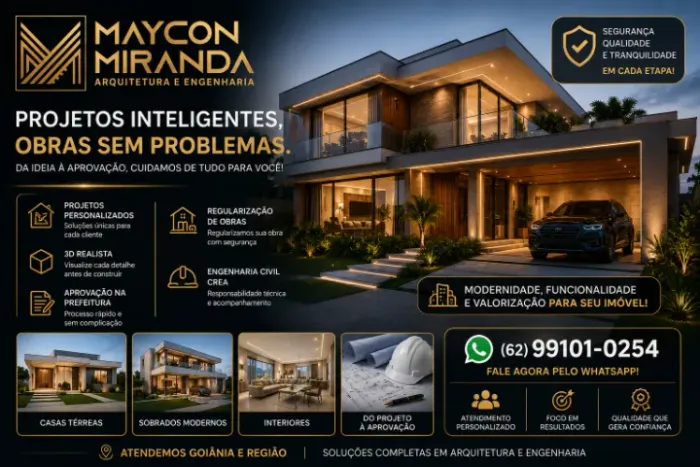 Vai construir? Faça aqui seus projetos de Arquitetura e Engenharia