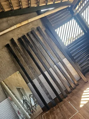 Tubos de metalon 100x50 na chapa 14