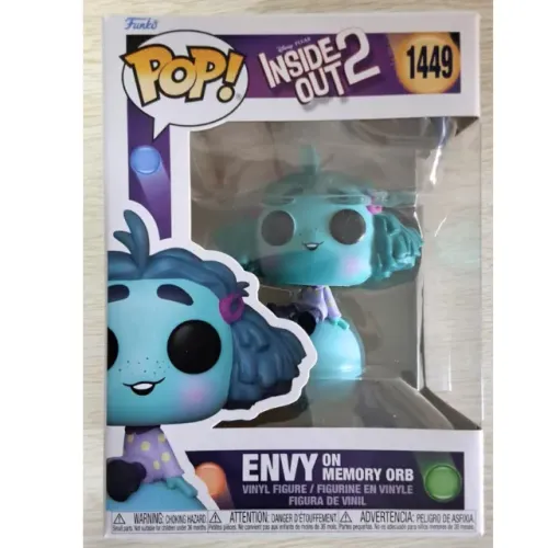 Funko Pop Inveja na Esfera de Memória #1449 Divertida Mente 2