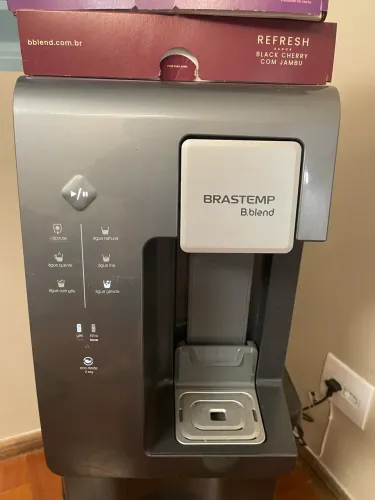 Brastemp Bblend máquina de água com gás e refrigerante 