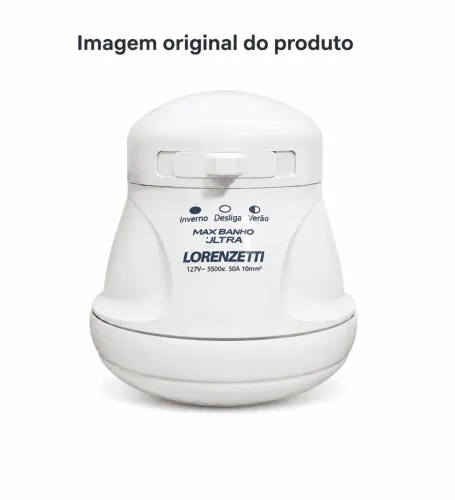Chuveiro Lorenzetti Max Banho Ultra 127V - Usado, Funciona Perfeitamente