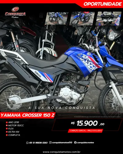 Yamaha XTZ 150 Crosser Z Flex 2018 > Completa