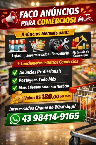 Faço anuncio e público 