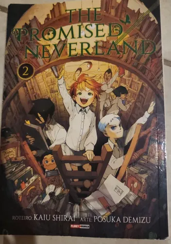 COLECÃO MANGAS THE PROMISED NEVERLAND VOL 1, 2 E 3