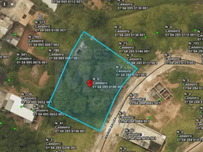 Terreno com 1201,50m² localizado na São Francisco Residencial