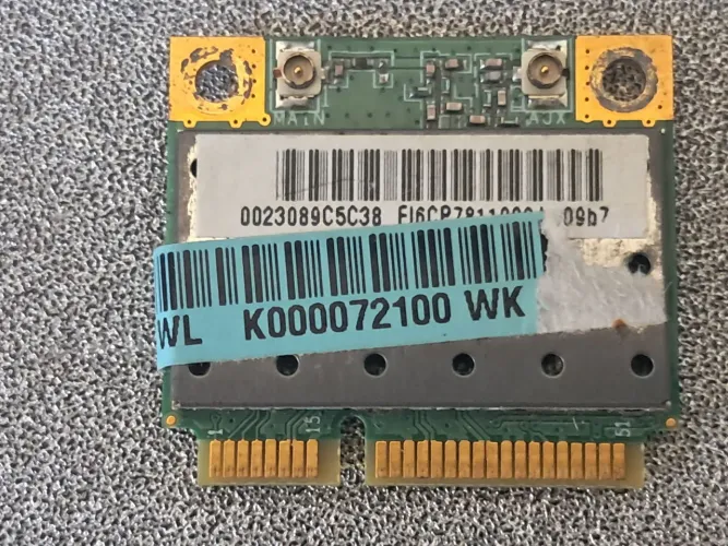 Placa de rede sem fio mini PCI-e wifi para notebook