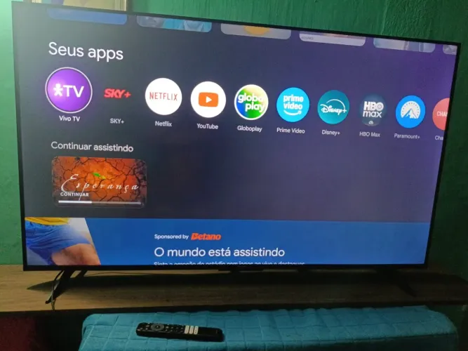 SMART TV SEMP TCL googlo TV.55 polegadas