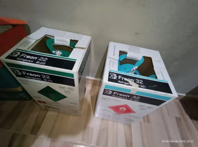 Fluido R22 e R32 13Kg 