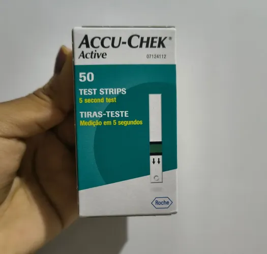 Tiras de glicose accu-chek 