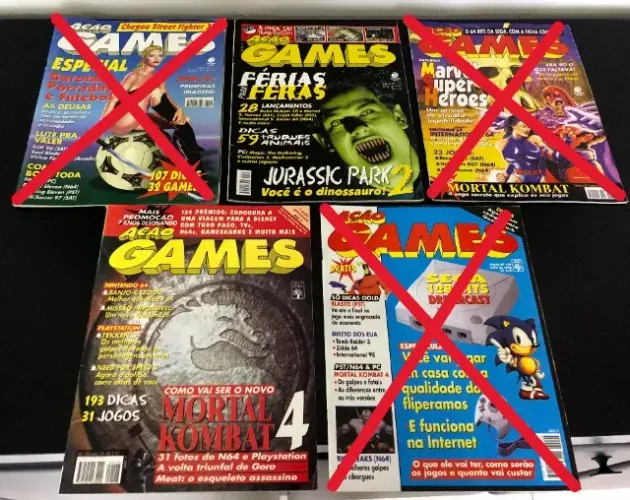 Revista Ação Games - Diversos volumes