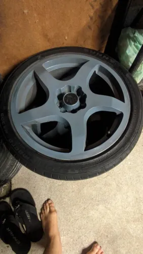 Rodas aro 17 com pneus 