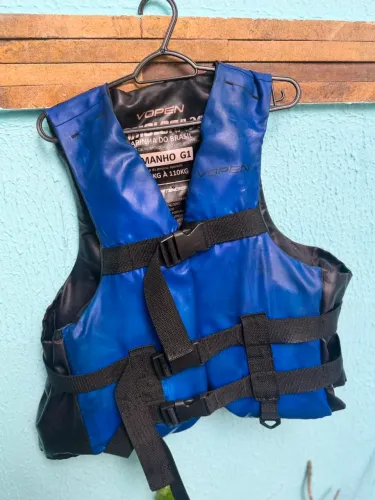 Vende-se Colete Salva-Vidas Vopen G1 - Homologado pela Marinha.