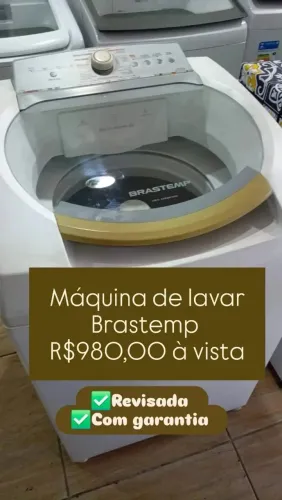 Máquina de lavar Brastemp