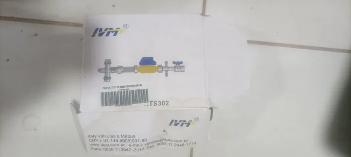 Kit padrão Caesb com caixa padrão caesb