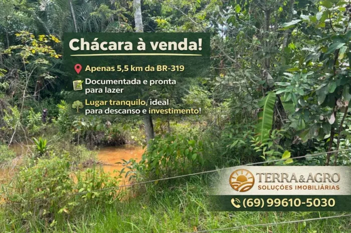 CHÁCARAS DISPONÍVEIS BR319 KM5.5