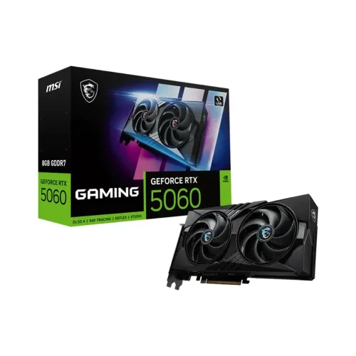 Placa de Vídeo RTX 5060 MSI Gaming - Nova, pego troca