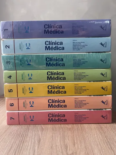 Box 7 Livros Clínica Médica Medicina USP HC FMUSP