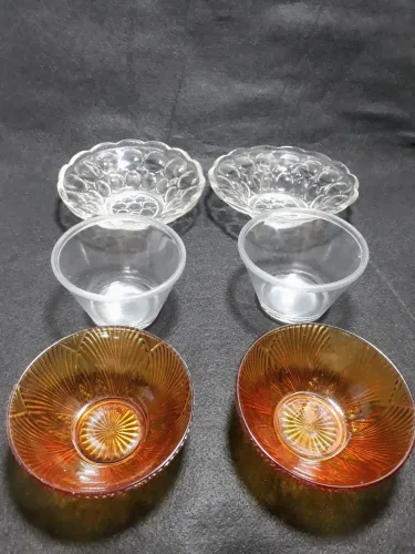 06 tigelinhas de sobremesa antigas