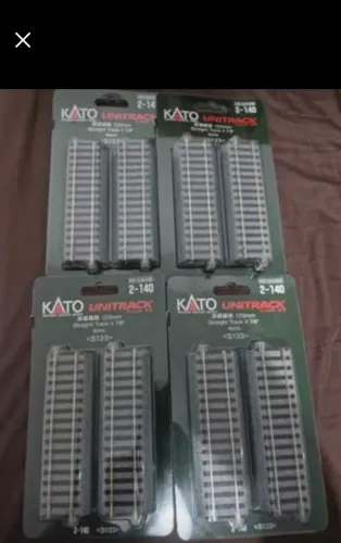 Kato KAT2140 HO 123 mm 4-7/8" Straight (4)