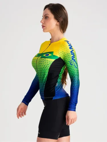 Camisa Ciclismo Brasil