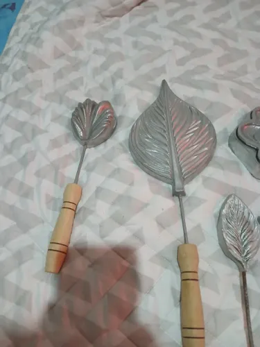Molde de fazer flor de iva