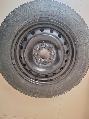 Estepe Completo Fiat Palio Fire 2007 - Goodyear 165/70 R13 (Novo)