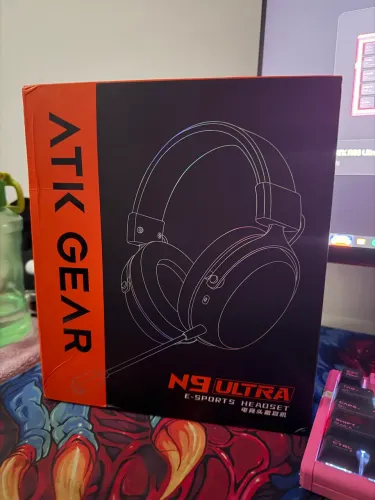 Headset gamer da atk n9 ultra sem fio