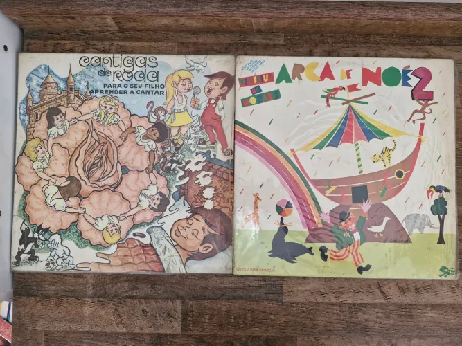 Combo 2 Discos de Vinil - Infantil