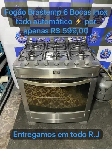 Fogão 6 bocas