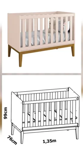 Berço cama da marca Reller