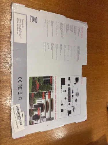Kit NVR com 6 câmeras de monitoramento Foscam